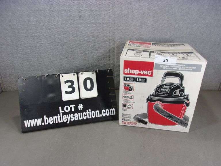 SHOPVAC 1HP CATALOG 20210 Bentley & Associates, LLC