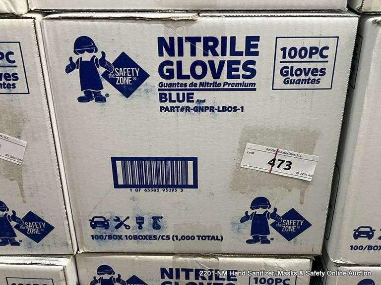 BOX NITRILE GLOVES ONE SIZE FITS ALL Bentley & Associates, LLC