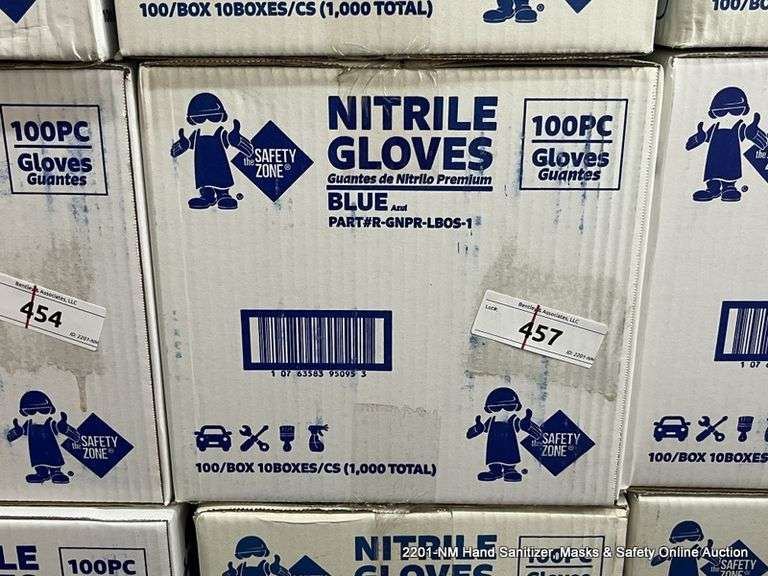 BOX NITRILE GLOVES ONE SIZE FITS ALL Bentley & Associates, LLC