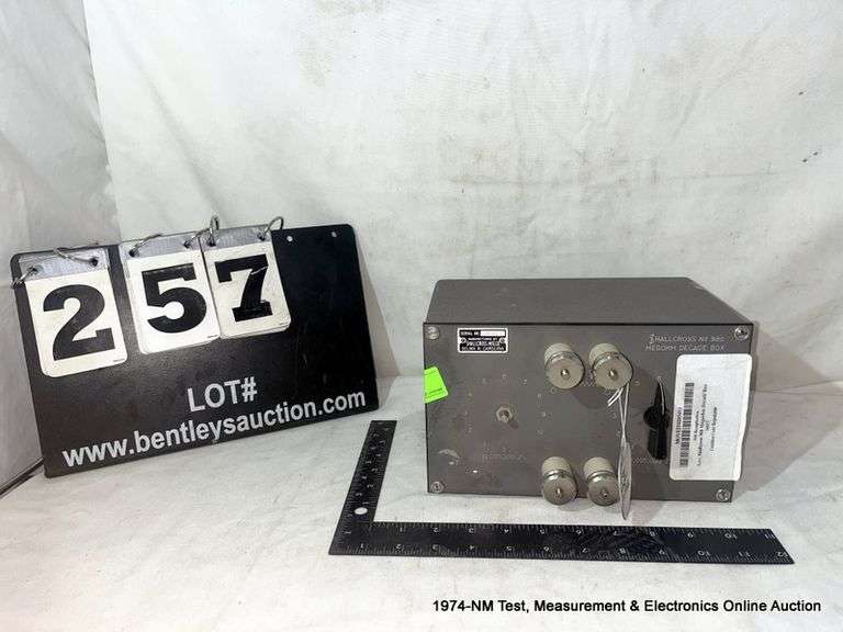 SHALLCROSS 980 MEGOHM DECADE BOX Bentley & Associates, LLC