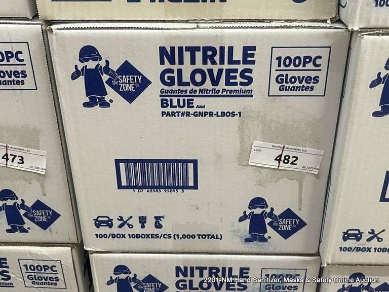 BOX NITRILE GLOVES ONE SIZE FITS ALL Bentley & Associates, LLC