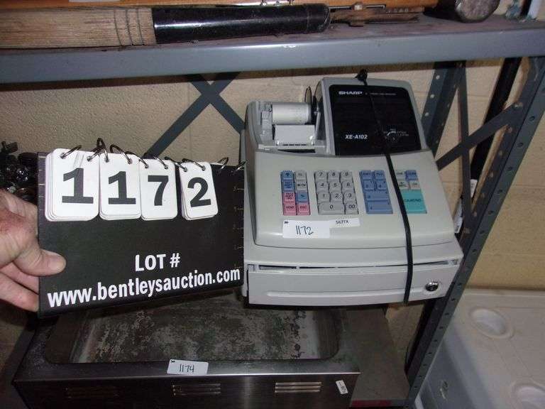 SHARP XEA102 CASH REGISTER Bentley & Associates, LLC