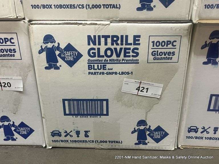 BOX NITRILE GLOVES ONE SIZE FITS ALL Bentley & Associates, LLC