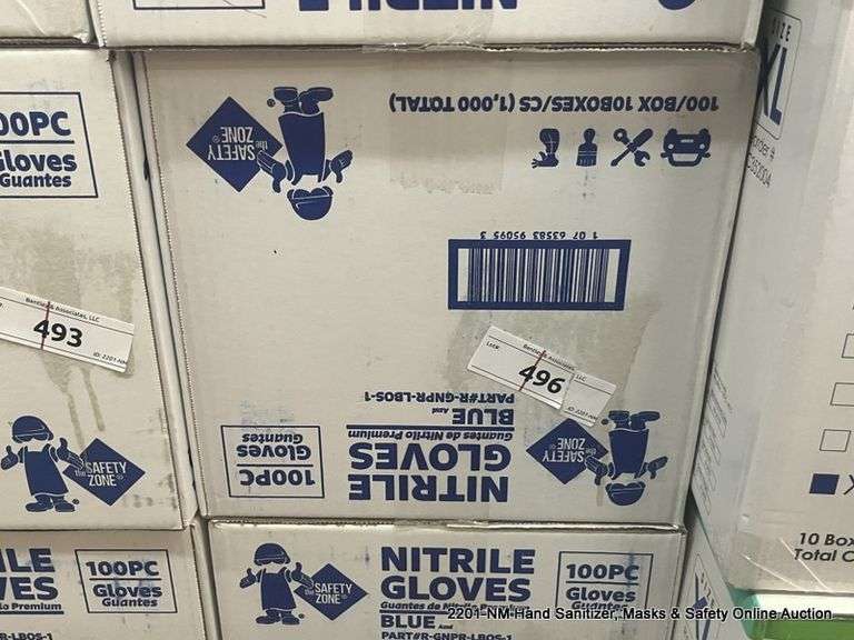 BOX NITRILE GLOVES ONE SIZE FITS ALL Bentley & Associates, LLC