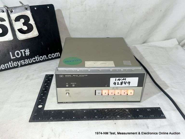 HP 59306A RELAY ACTUATOR Bentley & Associates, LLC