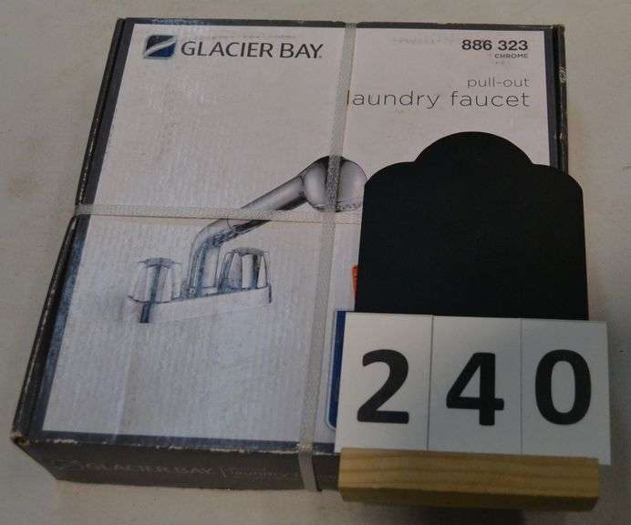 Glacier Bay PullOut Laundry Faucet, Chrome Bentley & Associates, LLC