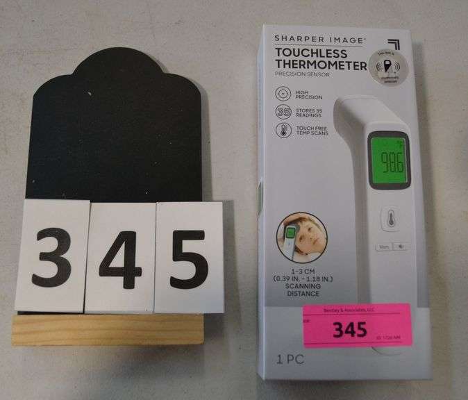 Sharper Image Touchless Thermometer Bentley & Associates, LLC
