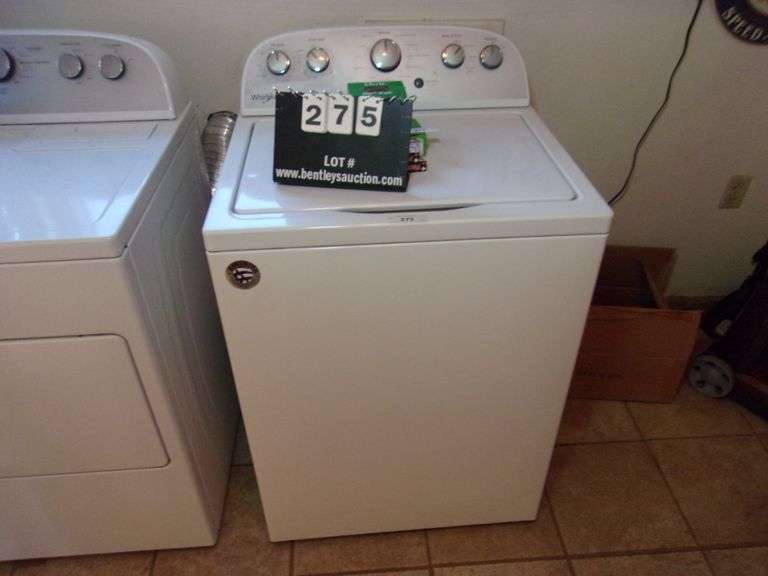 TOP LOAD WHIRLPOOL WASHER Bentley & Associates, LLC