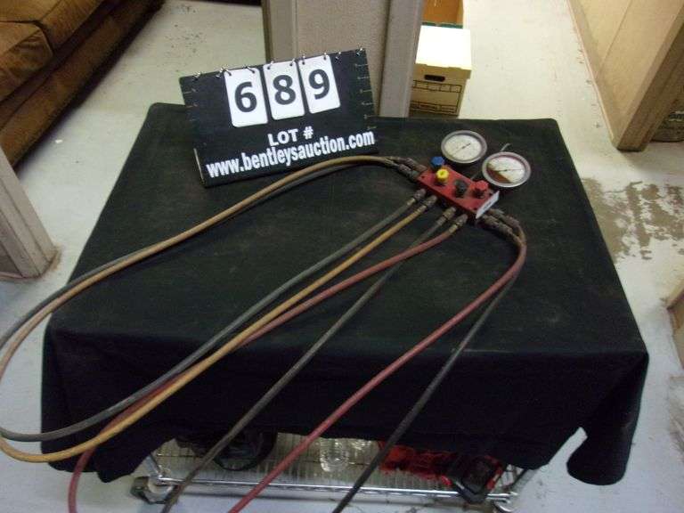 SNAPON R134 4WAY MANIFOLD GUAGE Bentley & Associates, LLC