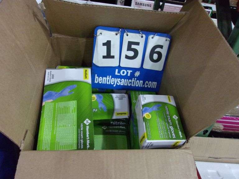 MEMBER'S MARK NITRILE EXAM GLOVES (200 PACK) Bentley & Associates, LLC