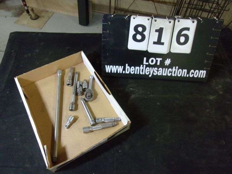 LOT 3/8" RATCHET, EXTENSIONS & SWIVEL Bentley & Associates, LLC