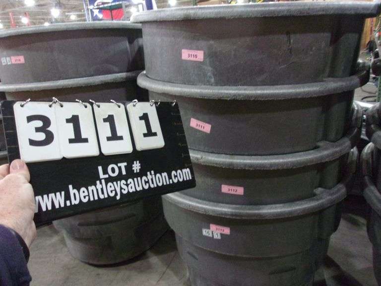 RUBBERMAID 70GALLON GRAY TUB/WATER TROUGH Bentley & Associates, LLC