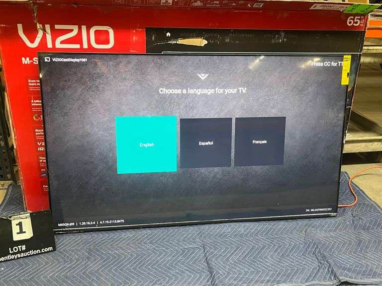 VIZIO MSERIES QUANTUM 65" SMART TV M65Q6 Bentley & Associates, LLC