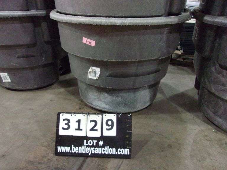 RUBBERMAID 70GALLON GRAY TUB/WATER TROUGH Bentley & Associates, LLC