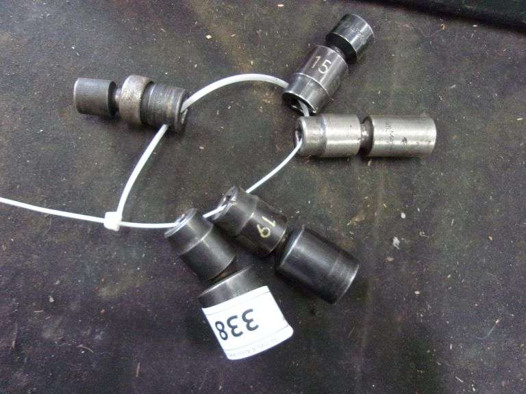 LOT MATCO 22MM WOBBLE SOCKET, MATCO 19MM WOBBLE SOCKET, MATCO 15MM