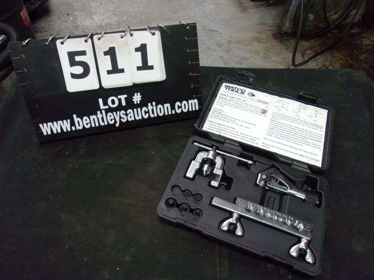 MATCO DOUBLE FLARING TOOL SET DFS260 Bentley & Associates, LLC