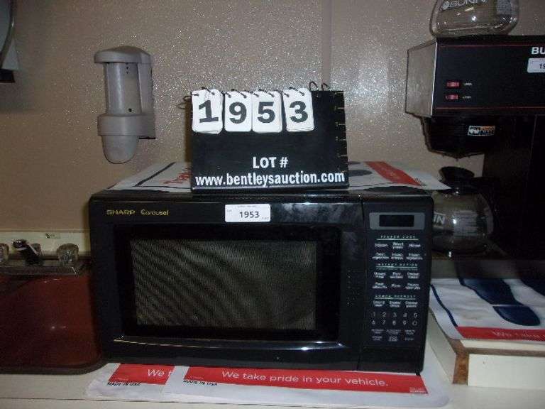 SHARP CAROUSEL MICROWAVE Bentley & Associates, LLC