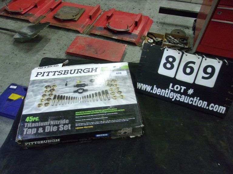 PUTSSBURGH TITANIUM NITRIDE TAP & DIE SET Bentley & Associates, LLC