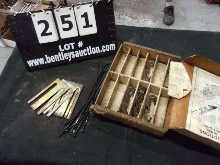 BOX ALIGNMENT SHIMS, ZIP TIES Bentley & Associates, LLC