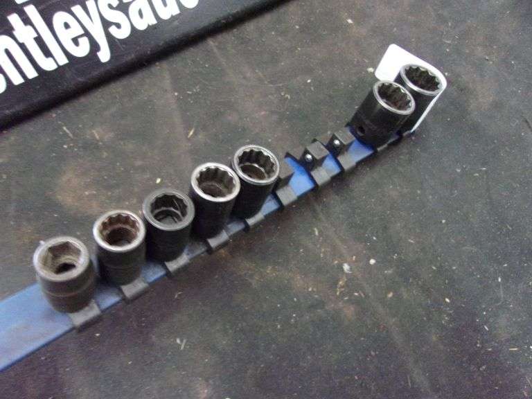 LOT (7) MATCO 12POINT IMPACT METRIC SOCKETS Bentley & Associates, LLC