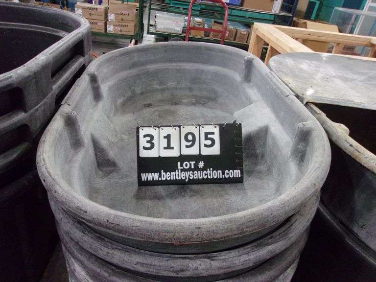 RUBBERMAID 50GALLON GREY TUB/WATER TROUGH Bentley & Associates, LLC