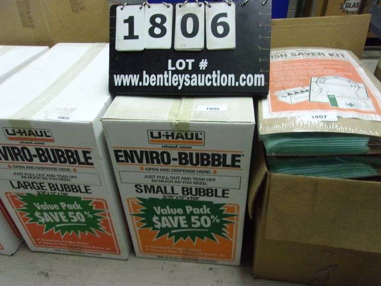 UHAUL ENVIRO BUBBLE WRAP 100FT. Bentley & Associates, LLC