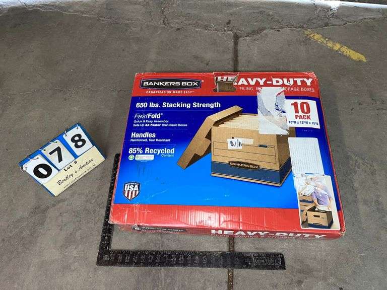 BANKERS BOX HEAVY DUTY STORAGE BOXES Bentley & Associates, LLC