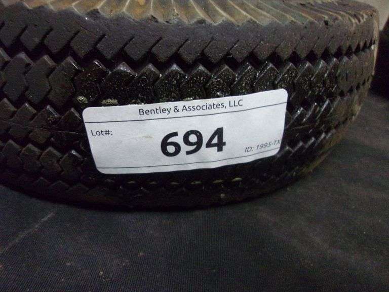 (2) AIR NEUMATIC DOLLY WHEELS Bentley & Associates, LLC