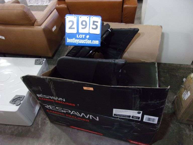 RESPAWN GAMING RECLINER BLACK Bentley & Associates, LLC