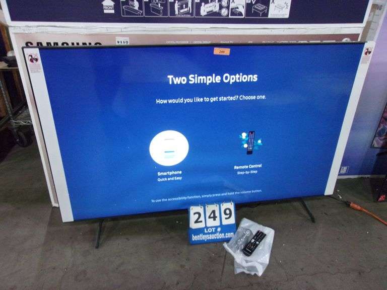 SAMSUNG CRYSTAL UHD 7SERIES TV 700D TV **DOES NOT TURN ON** Bentley