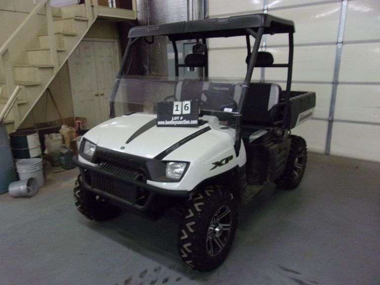 2008 POLARIS RANGER XP 700, VIN 4XARH68A084401222, 2 KEYS, 92.9 HOURS