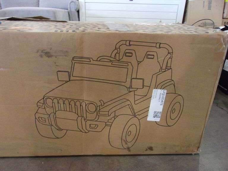 JETSON 12V RED SAFAI RIDE ON JEEP Bentley & Associates, LLC