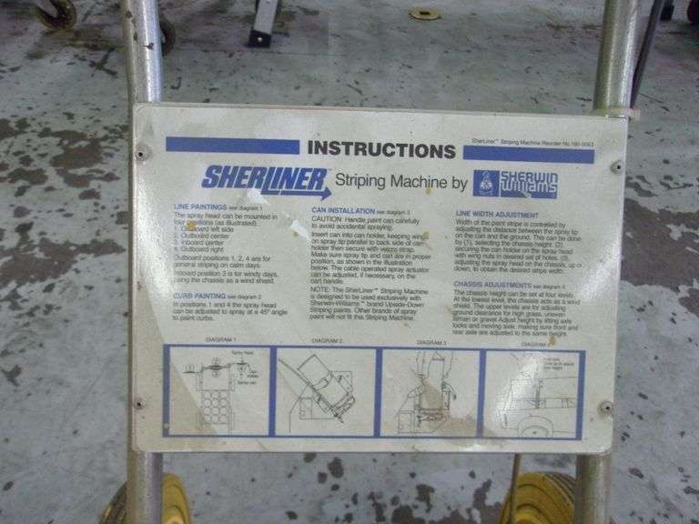 SHERWIN WILLIAMS SHERLINER PAINT STRIPPING MACHINE Bentley