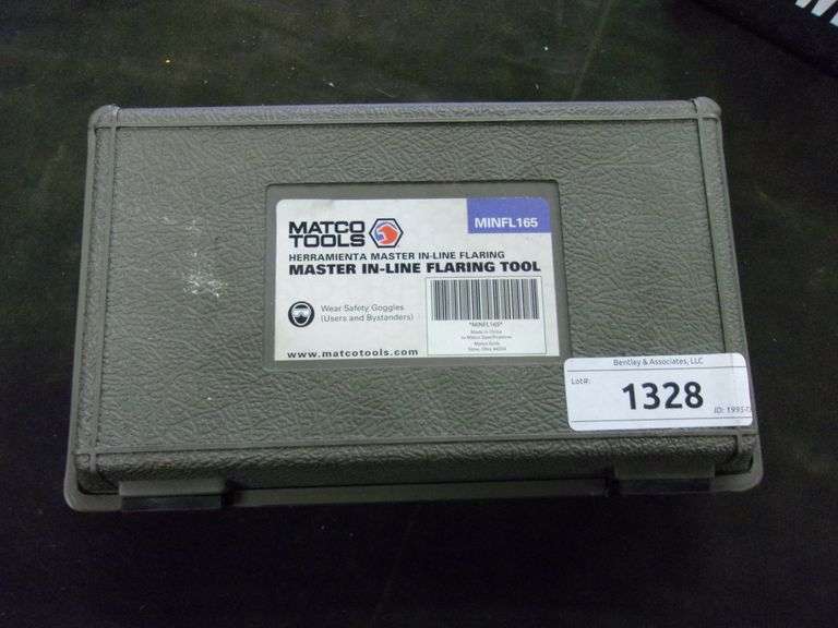 MATCO INLINE FLARING TOOL, MINFL165 Bentley & Associates, LLC