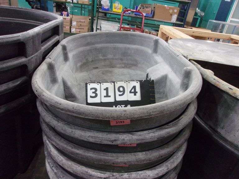 RUBBERMAID 50GALLON GREY TUB/WATER TROUGH Bentley & Associates, LLC