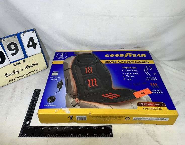 GOODYEAR HEATED AUTO SEAT CUSHION Bentley & Associates, LLC