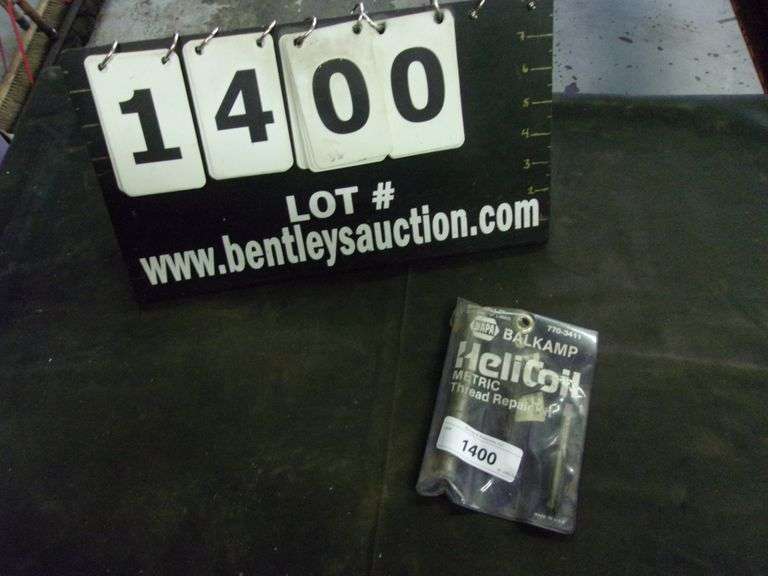 NAPA HELICOIL METRIC THREAD REPAIR KIT Bentley & Associates, LLC