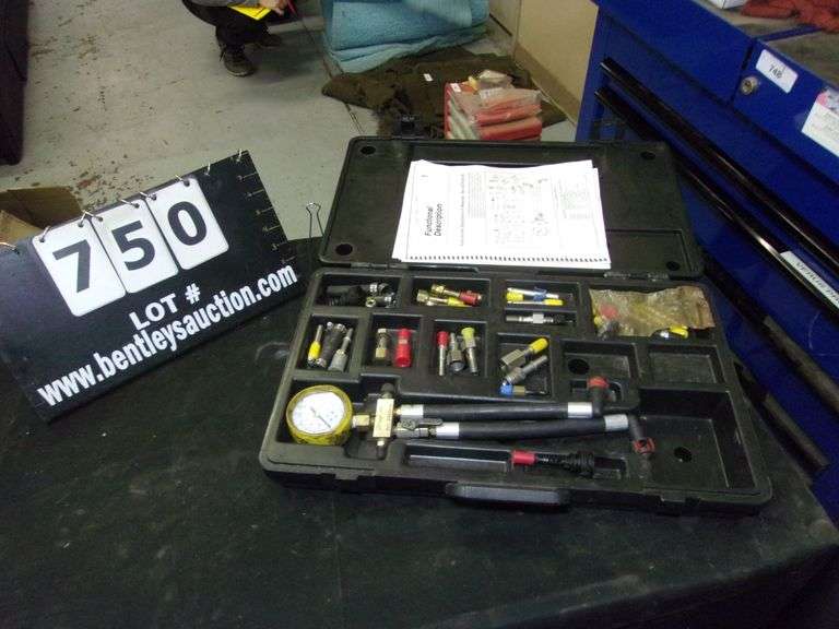 SNAPON FUEL INJECTION PRESSURE TEST SET Bentley & Associates, LLC