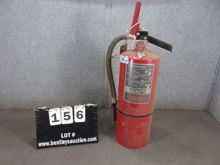 "SENTRY" FIRE EXTINGUISHER, NO DATE RED Bentley & Associates, LLC