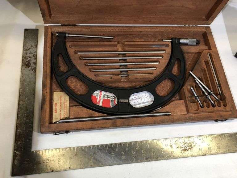 STARRETT MICROMETER CALIPER SET G Bentley & Associates, LLC