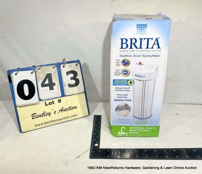 BRITA USS120 UNDER SINK FILTRATION SYSTEM OPENED Bentley