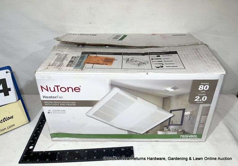 NUTONE 765H80L HEATER FAN Bentley & Associates, LLC