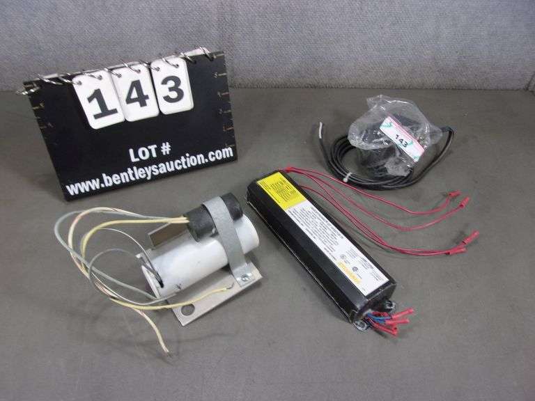 LOT ASSORTED BALLAST & TRANSFORMER Bentley & Associates, LLC