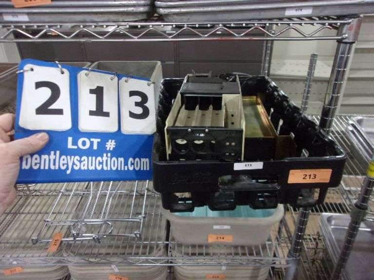 COCACOLA CRATE 1MARS ELECTRONIC COIN CHANGER, 1COIN HANDLING SWITCH