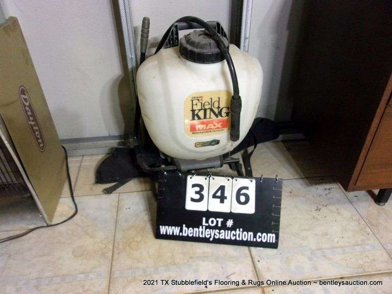D.B. SMITH FIELD KING MAX BACKPACK WEED SPRAYER Bentley & Associates, LLC