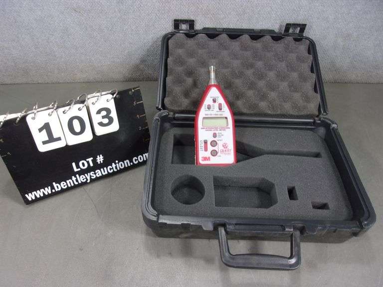 3M QUEST TECHNOLOGIES 2200 SOUND LEVEL METER Bentley & Associates, LLC