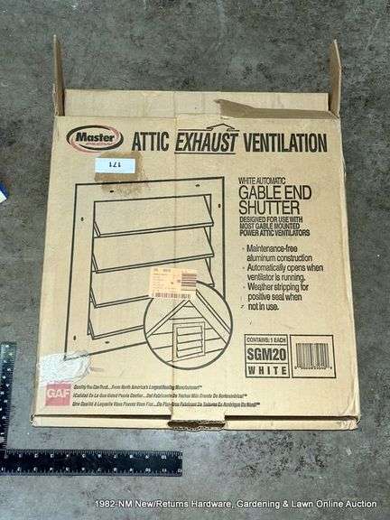 MASTER FLOW ATTIC EXHAUST VENTILATION - Bentley & Associates, LLC