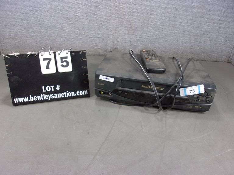 PHILIPS MAGNAVOX VHS PLAYER Bentley & Associates, LLC