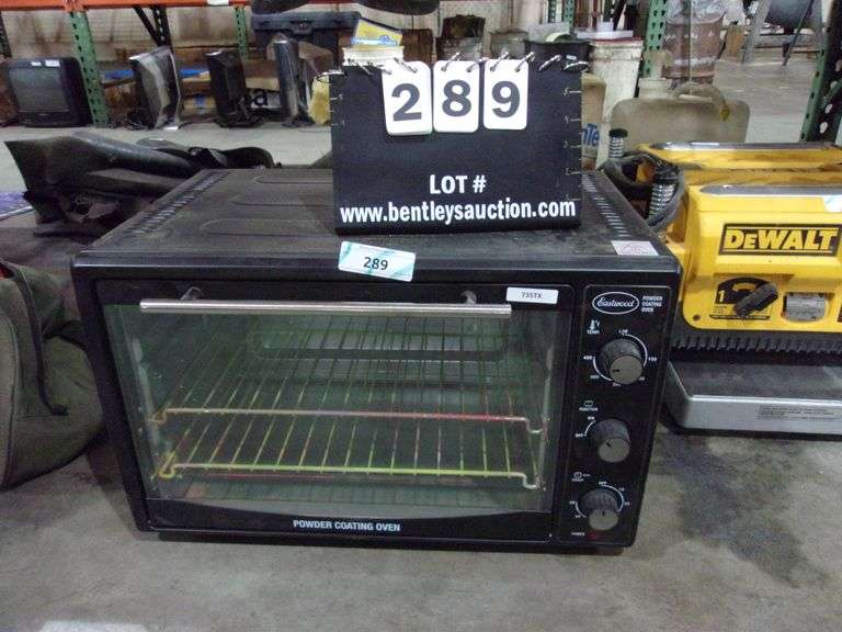 EASTWOOD BLACK POWDER COATING OVEN Bentley & Associates, LLC