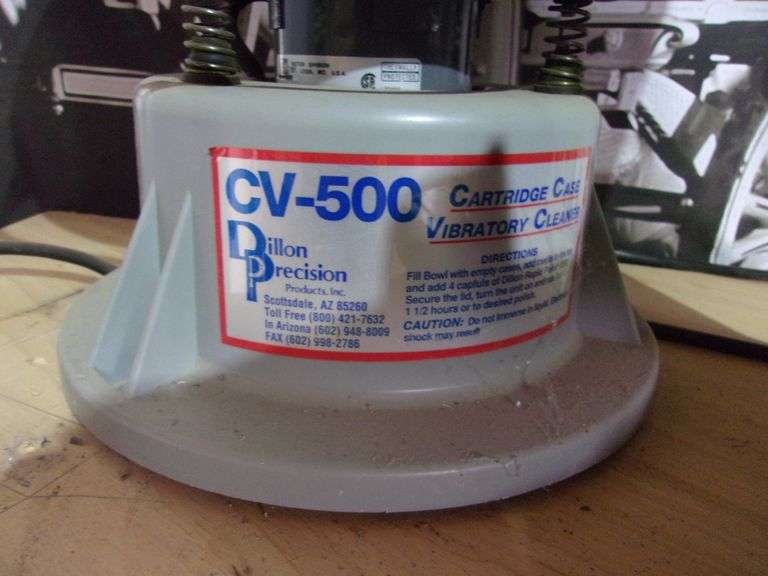 DILLON PRECISION CV500 CARTRIDGE CASE VIBRATORY CASE CLEANER Bentley